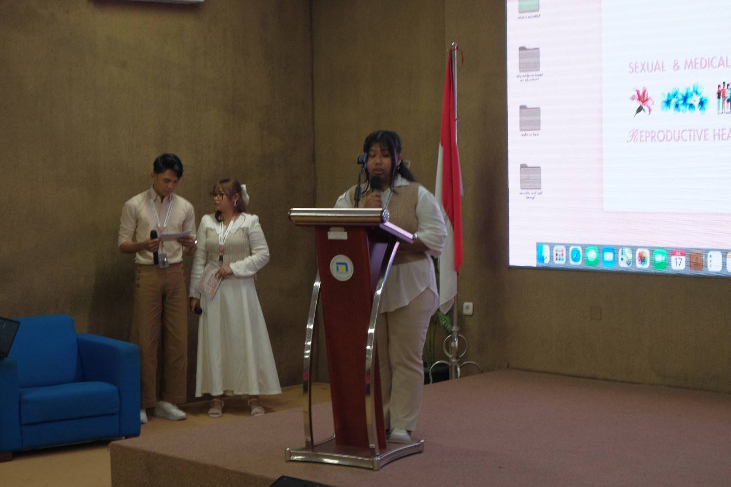 Sambutan Project Officer